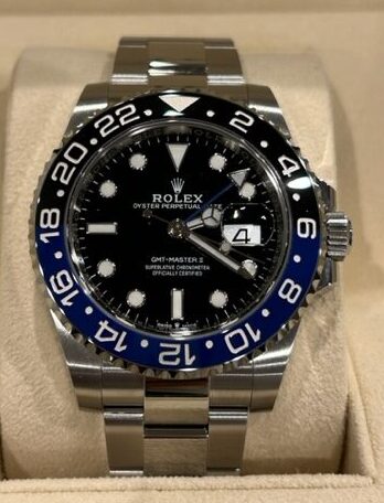 126710BLNR/ロレックス　ROLEX　GMTマスターII　腕時計